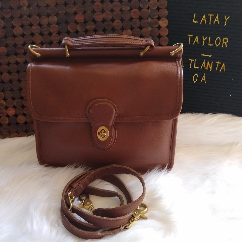 Vintage COACH 🔥🔥🔥crossbody leather purse